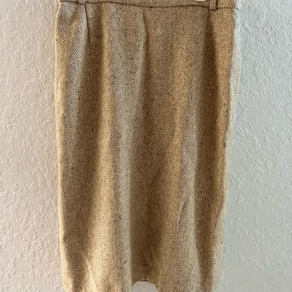 Womens vintage Max Mara Weekend wool blend skirt size 12 mid length - Picture 2 of 3